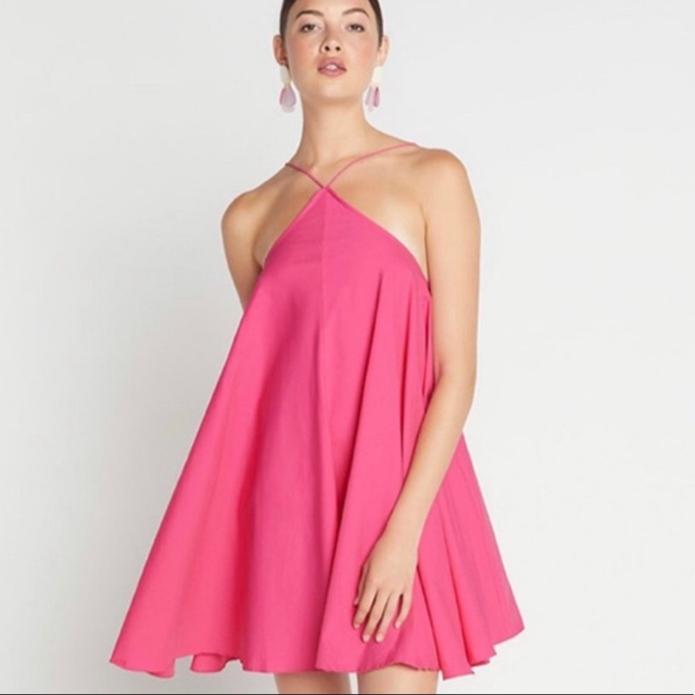 Hot pink Choosy flowy dress